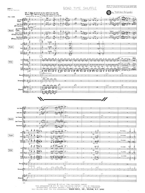 Road Time Shuffle (Score)