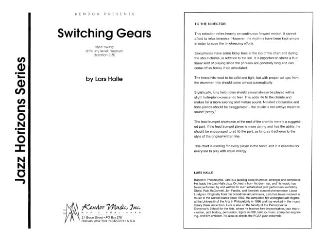 Switching Gears (Score)