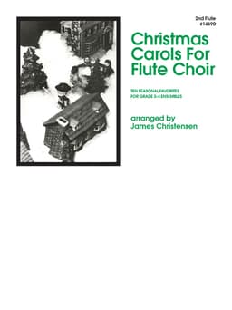 Christmas Carols For Flute Choir - 2nd Flute