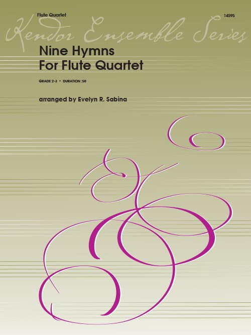 Nine Hymns For Flute Quartet
