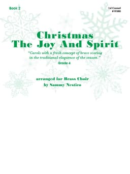 Christmas The Joy & Spirit - Book 2 - 1st Cornet