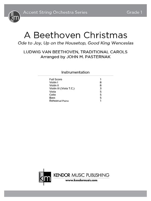 A Beethoven Christmas (Score)