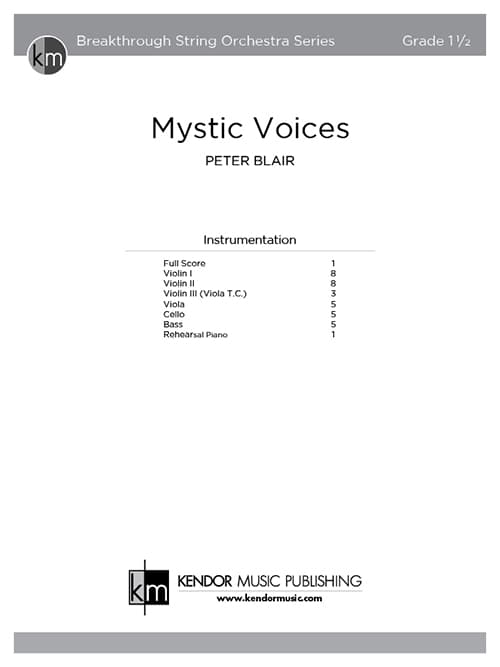 Mystic Voices (Score)
