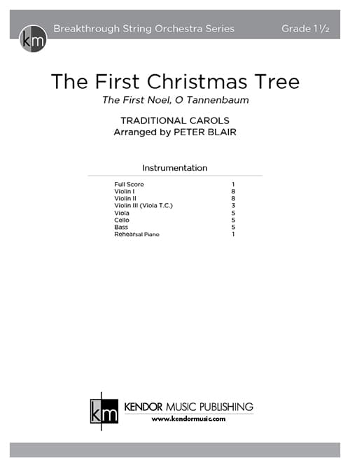 The First Christmas Tree (Score)