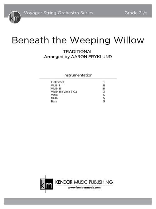 Beneath the Weeping Willow (Score)