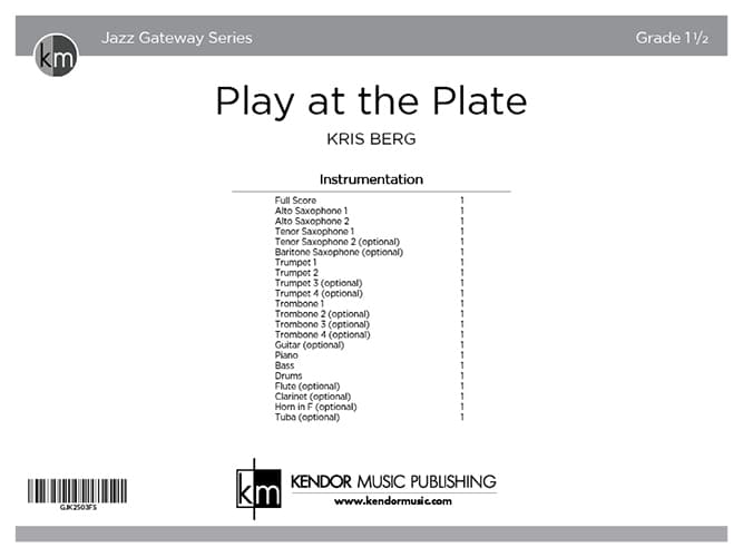 Play at the Plate (Score)